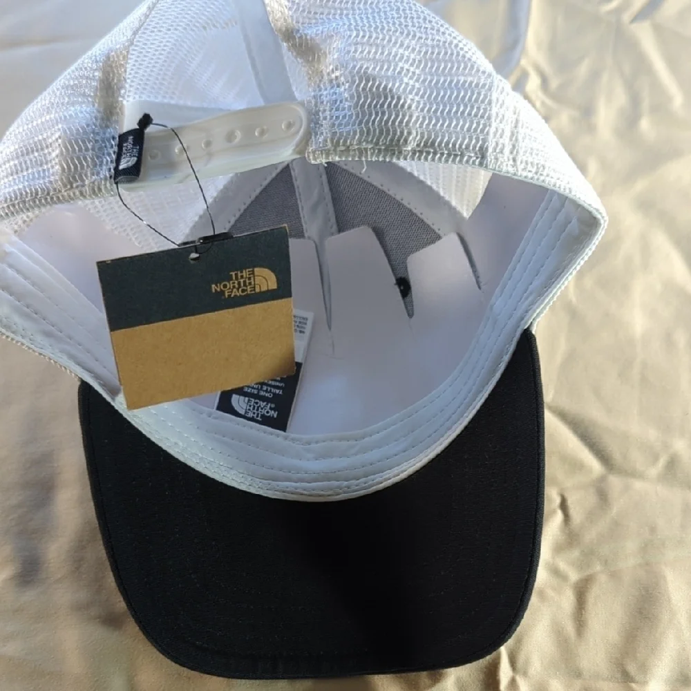 The North Face Black and White Trucker Hat